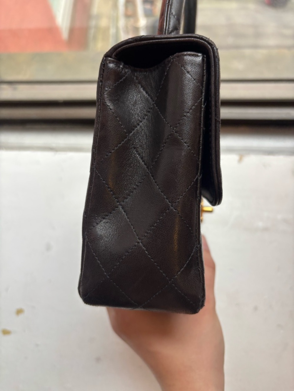 Vintage Chanel Kelly Top Handle Flap Bag - Picture 3 of 14